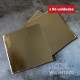 Base Cuadrada Carton Alprin Dorado 27x27 - 40 Un