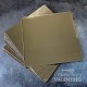 Base Cuadrada Carton Alprin Dorado 31x31 - 10 Un