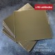 Base Cuadrada Carton Alprin Dorado 31x31 - 40 Un