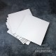 Base Cuadrada Carton Alprin Blanco 20x20 - 10 Un