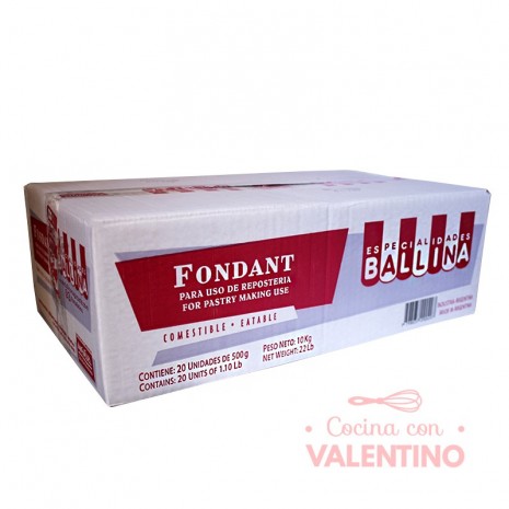 Fondant Ballina - 500 Grs - Pack 20 Un.
