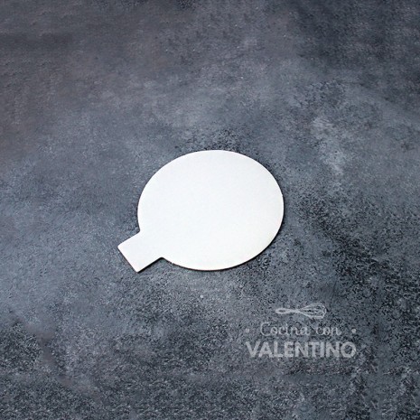 Disco Carton Pestaña Alprin Blanco 10 Cm - 1 Un