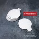 Disco Carton Pestaña Alprin Blanco 10 Cm - 80 Un