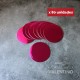 Disco Cartón Fucsia Alprin 10cm - 80u