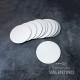 Disco Carton Alprin Blanco 12 Cm - 10 Un