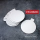 Disco Carton Pestaña Alprin Blanco 12 Cm - 80 Un