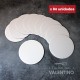 Disco Carton Alprin Blanco 14 Cm - 80 Un