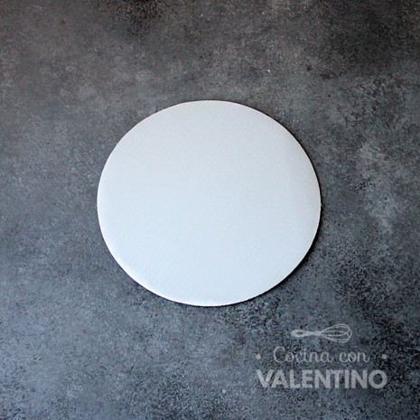 Disco Carton Alprin Blanco 16 Cm - 1 Un
