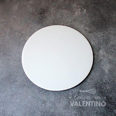 Disco Carton Alprin Blanco 20 Cm - 1 Un