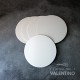 Disco Carton Alprin Blanco 20 Cm - 10 Un
