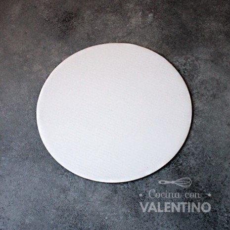 Disco Carton Alprin Blanco 22 Cm - 1 Un