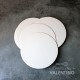 Disco Carton Alprin Blanco 22 Cm - 10 Un