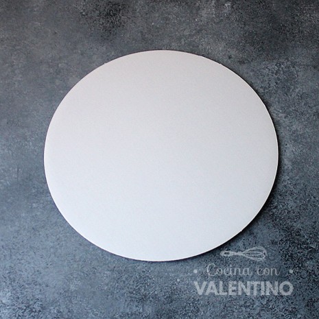 Disco Carton Alprin Blanco 24 Cm - 1 Un
