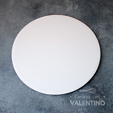 Disco Carton Alprin Blanco 26 Cm - 1 Un