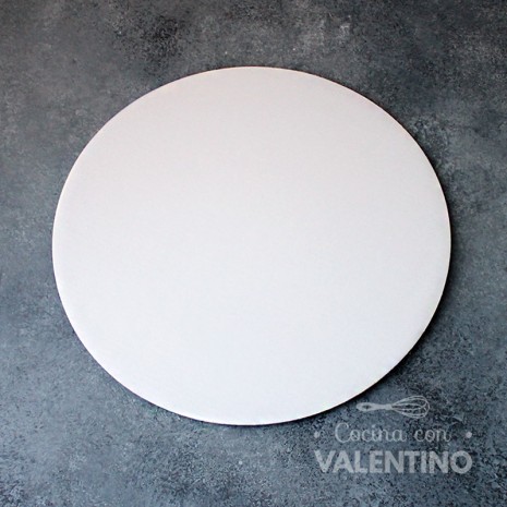 Disco Cartón Blanco Alprin 26cm - 1u