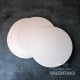 Disco Carton Alprin Blanco 26 Cm - 10 Un