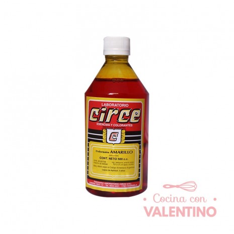 Colorante Liquido Circe Amarillo - 500Ml