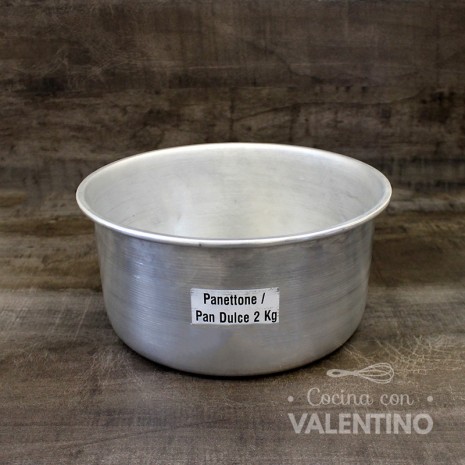 Molde Pan Dulce Cooper Aluminio 2Kg