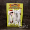 Esteca Artesanales Cooper Plastico Nº2 Blanca 14un