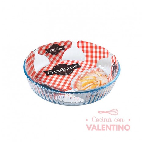 Molde Redondo Acanalado Bakeware 26x6 Cm - 2.1 L