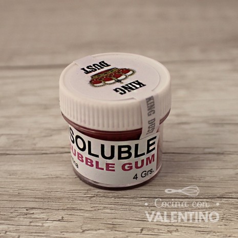 Colorante en Polvo Liposoluble King Dust Bubble Gum - 4Grs