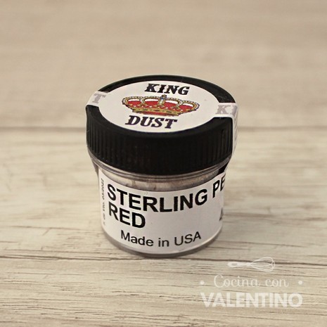 Colorante Perlado King Dust Rojo - 4Grs