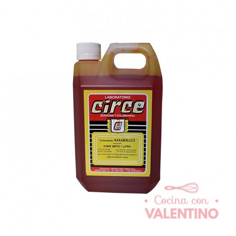 Colorante Amarillo Circe - 1Lt