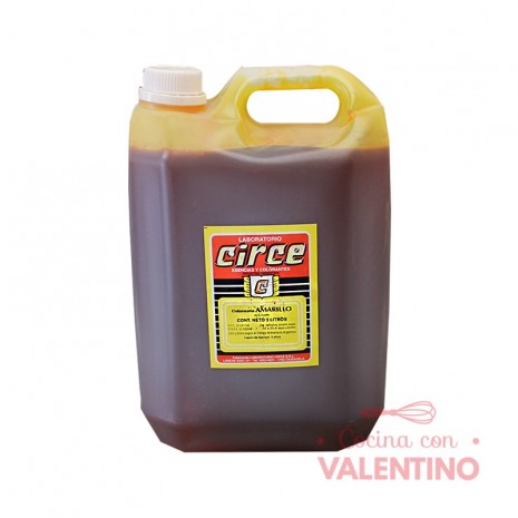 Colorante Amarillo Circe - 5Lt