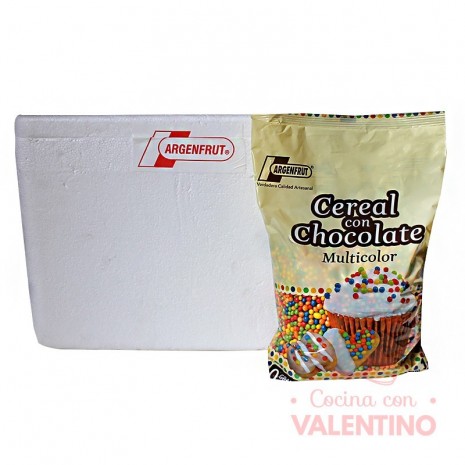 Micro Cereal con Chocolate Multicolor -1Kg - Pack 5 Un.