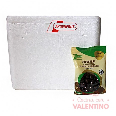 Cranberry con Choc. S/A Sin Tacc (Vegano) - 120Gr - Pack 12 Un.