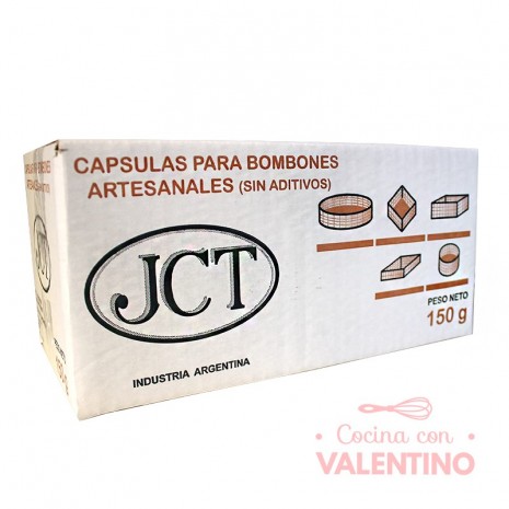 Capsulas p/ Bombon Caja 415u aprox - 150Grs