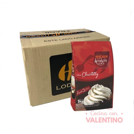 Mix Crema Chantilly Keuken - 800Grs - Pack 6 Un.