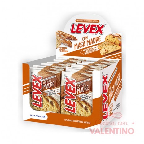 Levadura Seca Levex Masa Madre Caja x50 sobres de 13Grs c/u