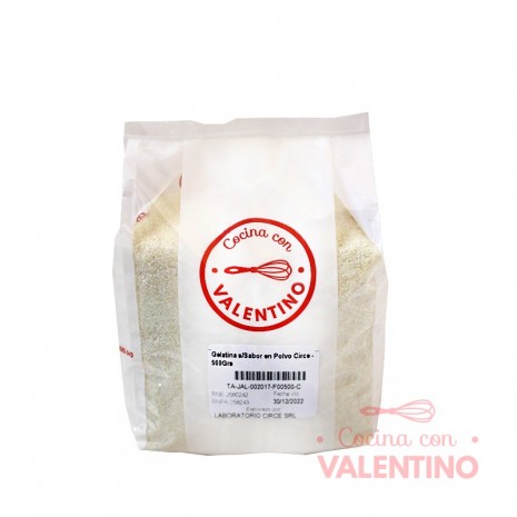 Gelatina s/Sabor en Polvo Circe - 500Grs