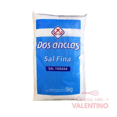 Sal Fina Dos Anclas - 5 Kg.