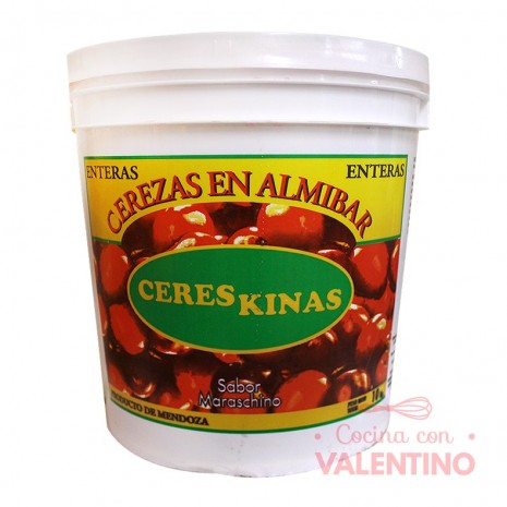 Cerezas Cereskinas Roja Entera Balde - 10Kg