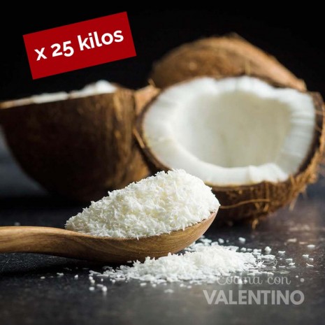 Coco Rallado Medium Fat (NO horneable) - 25 Kg