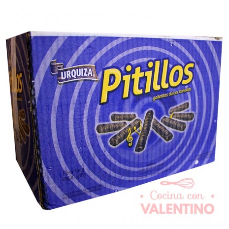 Pitillos Bañados Chocolate - 200Grs - Caja 10 Un.