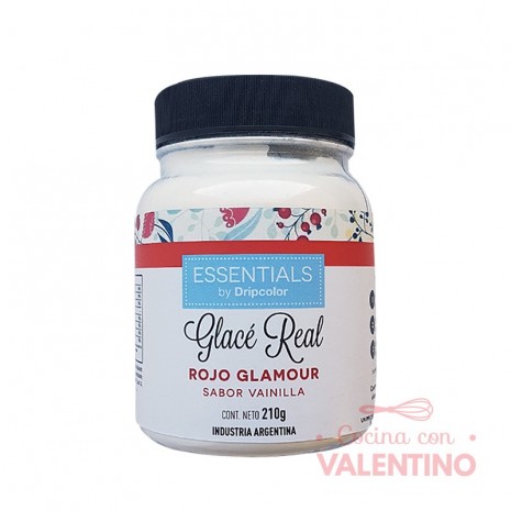 Glace Real Essentials Rojo Glamour - 210Grs