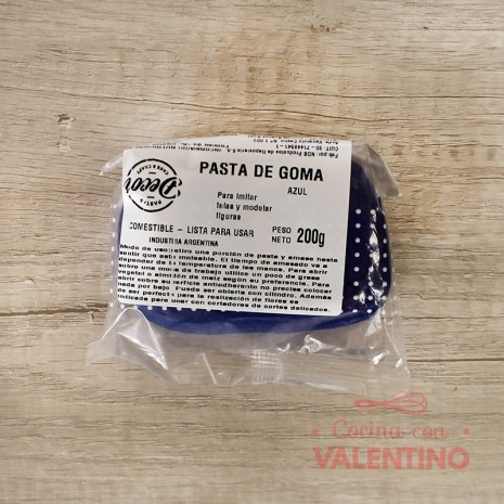 Pasta de Goma Colores Surtidos - 200 Grs
