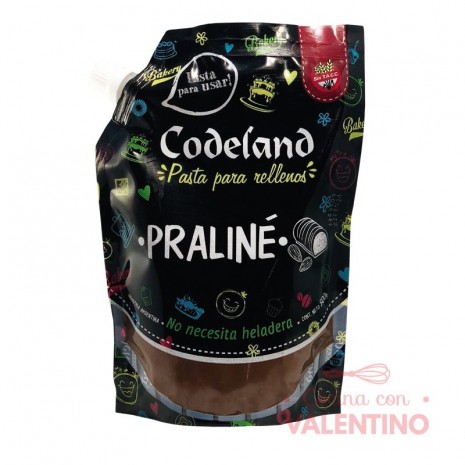 Pasta Relleno Codeland Praline - 500Grs