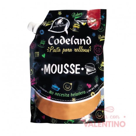 Pasta Relleno Mousse Codeland - 500Grs