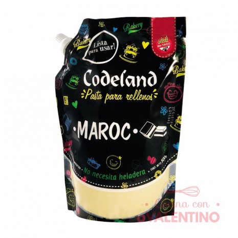 Pasta Relleno Codeland Marroc - 500Grs