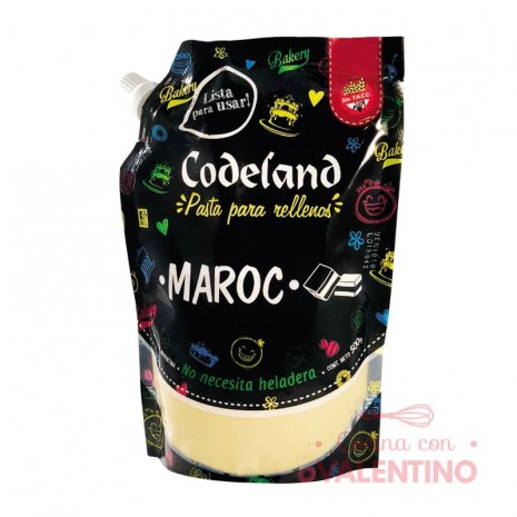 Pasta Relleno Codeland Marroc - 500 Grs