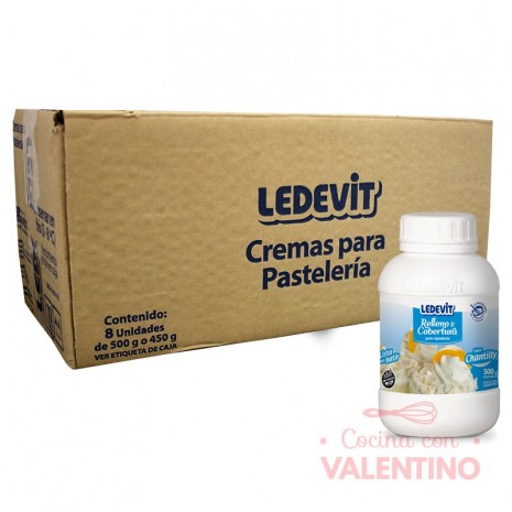 Rell. y Cob. Chantilly 500Grs - Caja 8u