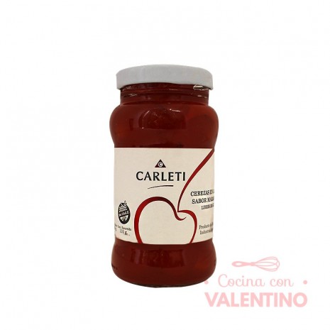 Cerezas Al Marras Rojas Frasco Carleti -200Grs