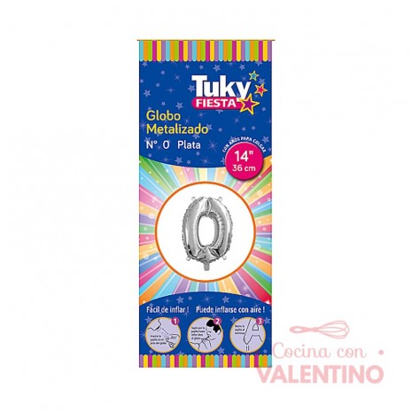 Globo Tuky Metalizados Nro 0 14" (35.5cm)