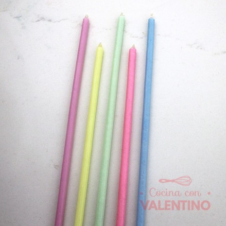 Vela Finita Pastel - 17cm -