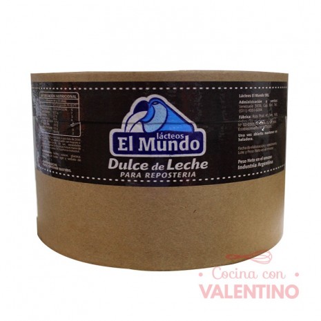 Dulce de Leche El Mundo - 5Kg