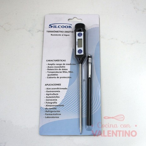 Termometro Digital Silcook Waterproof